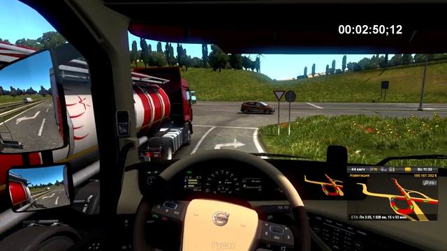 1300 КМ за 30 МИНУТ! ПОПЫТКА №1! ВЫЗОВ ОТ ALEXFRESH! - Euro Truck Simulator 2 смотреть онлайн