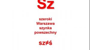 CZYTAMY PO POLSKU Lekcja 5: Диграфы (ch, rz, sz, cz, dż, dź, dz)