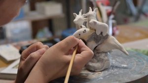 Miniature Animal Crossing ( Porcelain Figure)  / 作家 村井陽子 / Yoko Murai Artist