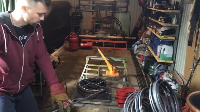 Кольцегиб для квадрата, арматуры или прутка своими руками. смотреть онлайн