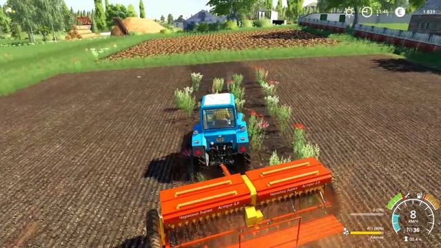 Сеем Маленький ОГОРОД - ч3. FS19. смотреть онлайн