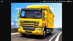 грузовики ДАФ [trucks DAF] photo-collage