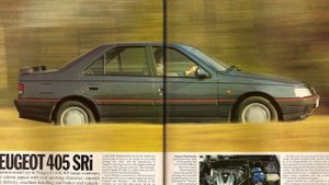Peugeot 405 1987 • эпизоды автомобильной истории 1980-х
