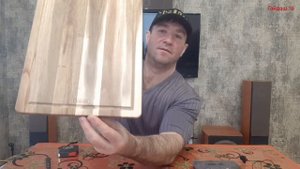 SATOSHI - большая деревянная разделочная доска из акации - мечта всей моей жизни!!! Распаковка.