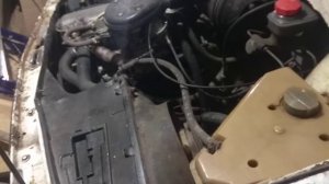 Понижается температура двигателя при включённой печки Москвич 2141.mp4