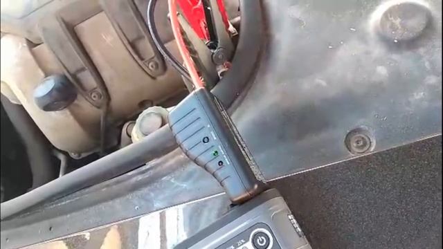 Запуск двигателя Porsche Panamera 4,8л с помощью функции BOOST, INSPECTOR STARTER