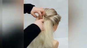 Простая и лёгкая причёска / Модная причёска 2022