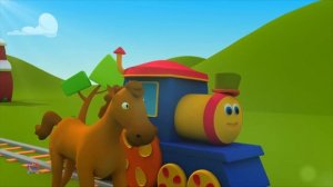 боб овощи поезд | выучить названия овощей | образование для детей | Bob Vegetables Train