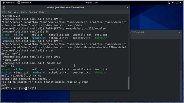 Linux Intro (pt 7) - The Unix Environment & the find Command смотреть онлайн