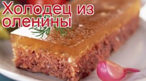 Рецепты из оленины - как приготовить пятнистого оленя пошаговый рецепт - Холодец из оленины