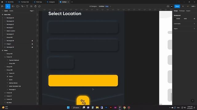 Figma Mobile App Design Tutorial of Taxi App | UI UX Design Tutorial