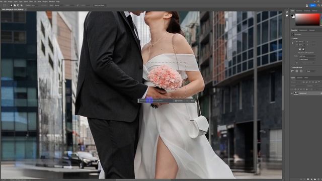 Генеративная заливка в свадебной фотографии | Photoshop Generative Fill in Wedding photography