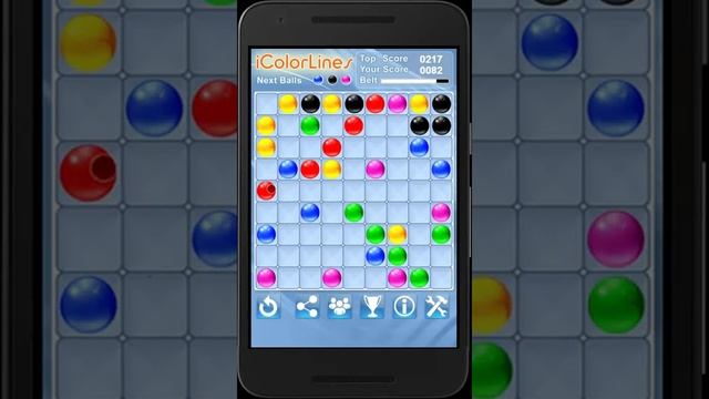 i Color Lines Puzzle Game - Колор Лайнс игра головоломка смотреть онлайн