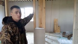 Как можно крутить гипсокартон в каркасном
 доме