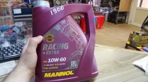 Синт.моторное масло MANNOL Racing+Ester 10W-60