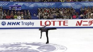 Произвольная программа японского фигуриста Юдзуру Ханю на этапе Гран-при в Японии 23.11.2019.