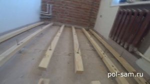 КАК ВЫРОВНЯТЬ ДЕРЕВЯННЫЙ ПОЛ!