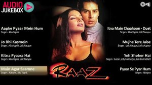 Raaz Movie All Songs || Audio Jukebox || Dino Morea | Bipasha Basu | Bollywood Movie Songs