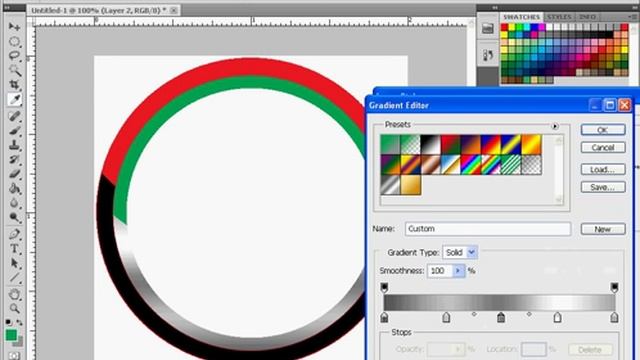 How to make a chrome logo frame using Photoshop. Dragon188 смотреть онлайн