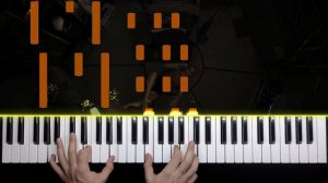 PIZZA - Улыбка ? Как играть на ПИАНИНО • НОТЫ + MIDI / Piano cover by musicman