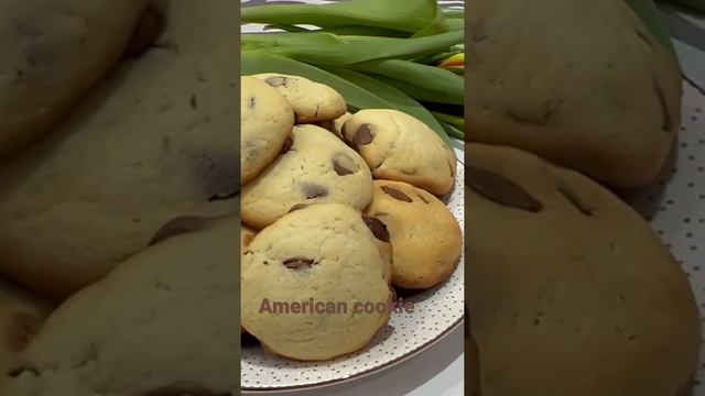 American cookie. Американская печенья. Рецепт на канале.