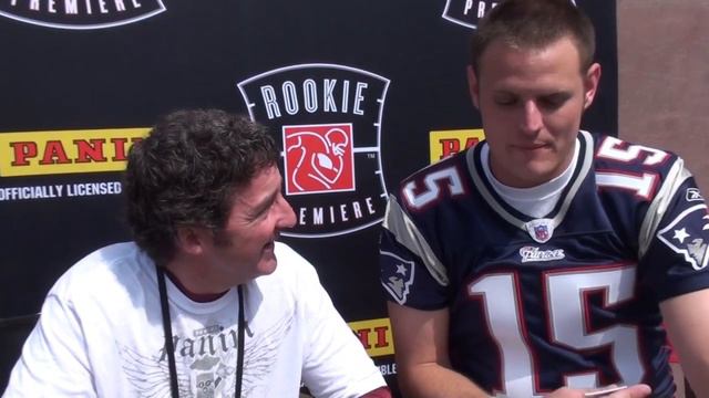 Panini America Rookie Premiere Interview: New England Patriots QB Ryan Mallett смотреть онлайн