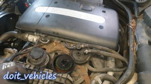 W210 Mercedes Diesel Fuel Filter Replacement E220