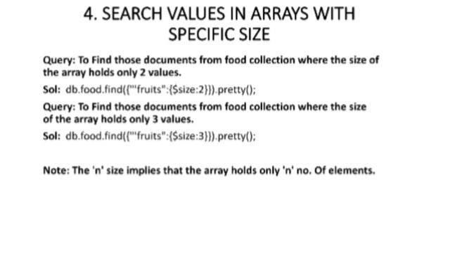 ARRAYS IN MONGODB #mongodb #nosql смотреть онлайн