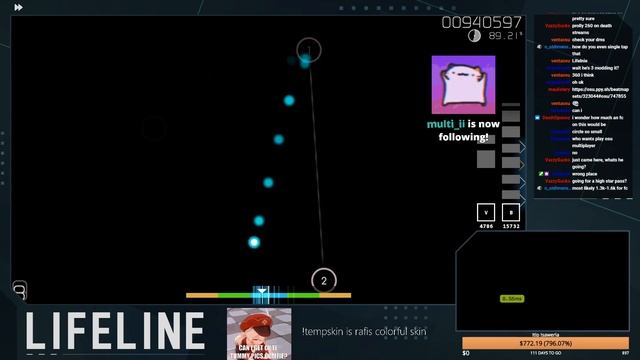 [Live] Lifeline | Loki - Wizard's Tower [Ultimate Magic cs7] 88.64% | HDDT 46❌ PASS! [12.24⭐] смотреть онлайн
