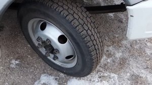 Triangle 646 шины и диски swr на Газель , на задней оси 80т.км пробег. Газель трудяга