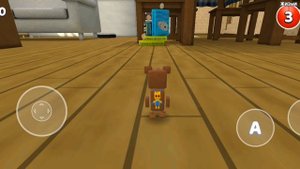 super bear adventure как попасть в закулисье в супер мишка