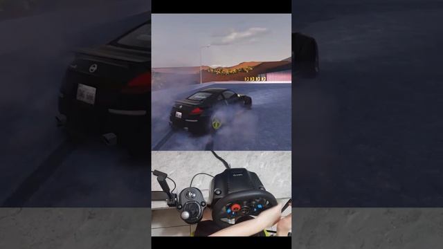 The Jump At The End Is Dope ?? Nissan 350Z Assetto Corsa Gameplay - Logitech G29 Wheel #shorts