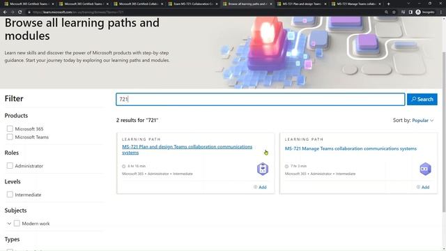 Microsoft teams Certification Path смотреть онлайн