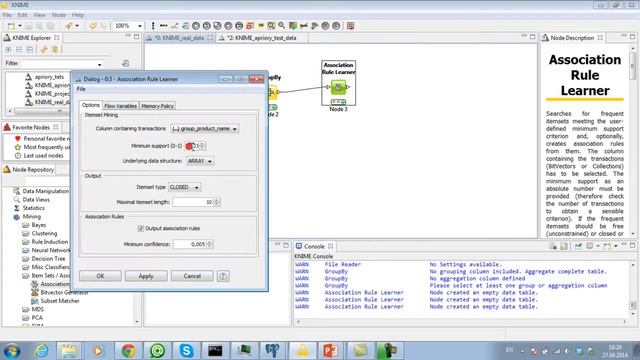 Применение алгоритма «Apriori» смотреть онлайн