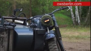 REVIEW German ww2 sidecar motorcycle BMW R 75 Gespann WALKAROUND DRIVE