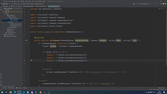 Parametri dei Comandi - Sviluppo Plugin Minecraft #8 смотреть онлайн