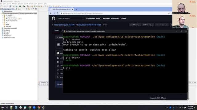 GIT Working With Branches смотреть онлайн