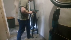Makita DCL 180SFCB 18V, Makita 458571-5, Vacuum Wall Mount Bracket Instalation