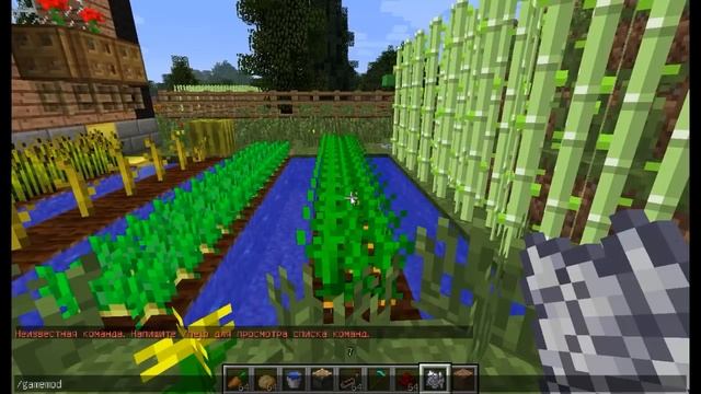 как посадить картошку или морковку в Minecraft 1.4.2 HD смотреть онлайн