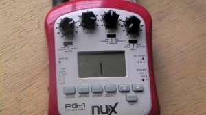 Nux PG-1 Digital Gitar Effekt Processor - DanMusikk.no