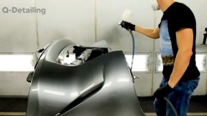 Как работает защита кузова автомобиля жидкой пленкой.
