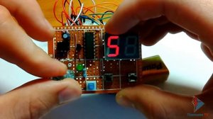 Драйвер для 7 сегментных индикаторов CD4026 (Электроника шаг за шагом - Выпуск 15)