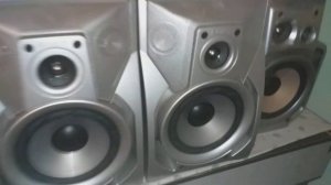 Sony Rxd7 + Sony ss-J70 (Grx7 Rx77s V717) Sunet foarte clar, bass foarte puternic!