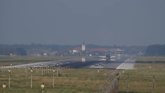 Airport Ljubljana (LJLJ) RWY 30 landings смотреть онлайн