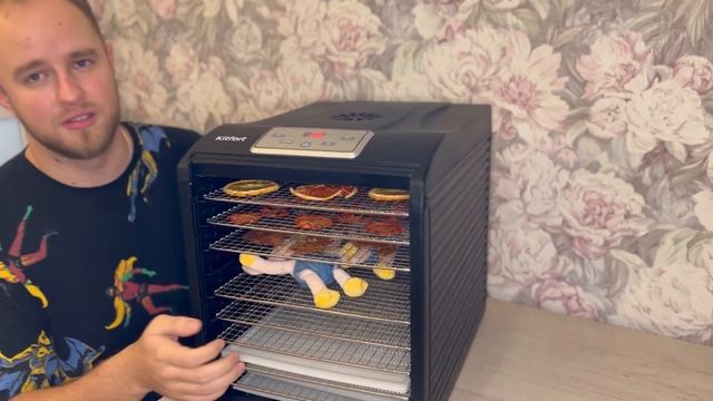 Сушим все, что захочется с техникой kitfort! Обзор на Дегидратор kitfort KT-1908! смотреть онлайн