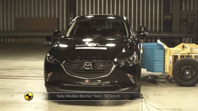 All-new Mazda CX-3 crash test EuroNCAP 4stars - Autogefühl смотреть онлайн