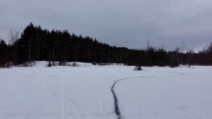 Honda XL 250 Degree зимой