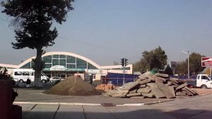 Чкаловский круг. Колхозный рынок. Чкаловск. Бустон. Таджикистан.