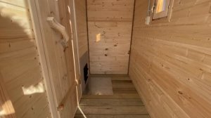 Баня от Иваныча 3 метра, прямоугольная. Компактная.