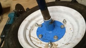 Модернизация полуосей мотоблока нева.